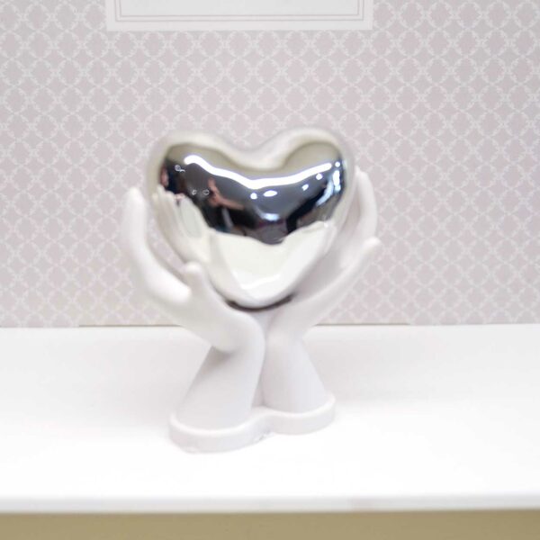 Scultura Mani Cuore