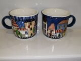 Set 2 Tazzine Paese Mio Blu